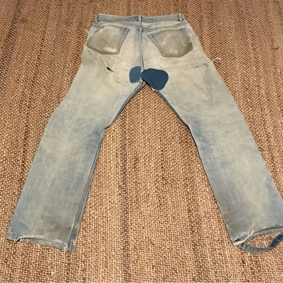 A.P.C destroyed denim - Picture 3 of 4